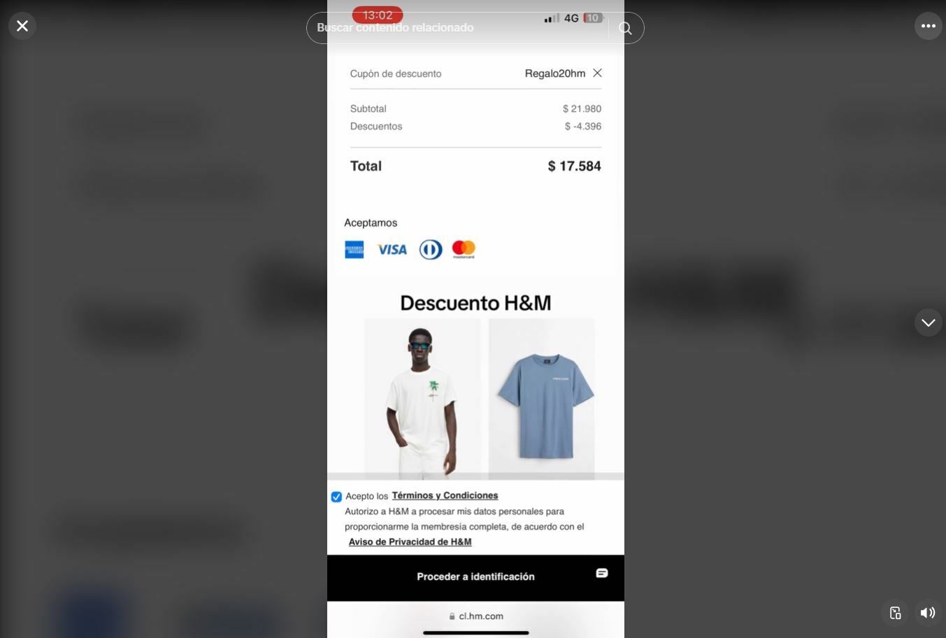 codigo descuento h&m influencer